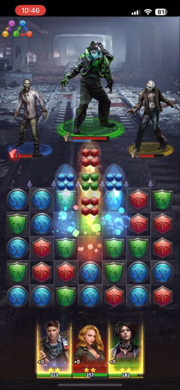 パズル&サバイバルパズル画面